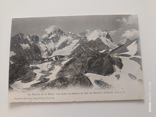 Cpa oisans chaine de - oisans,