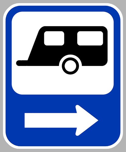 Emplacement zone aire caravane - emplacement,