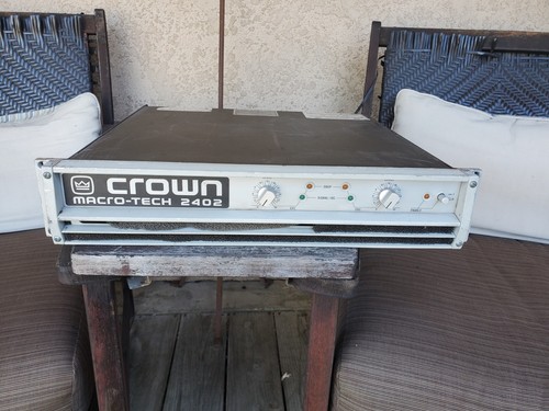 Crown macro tech 2402 power - macro-tech,