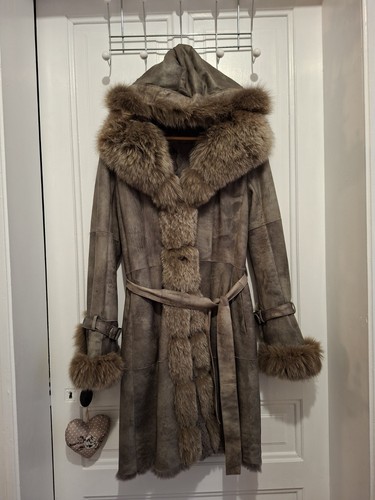 Manteau fourrure rex renard - fourrure,