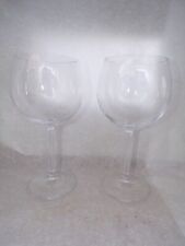 2 Grands VERRES à VIN  /