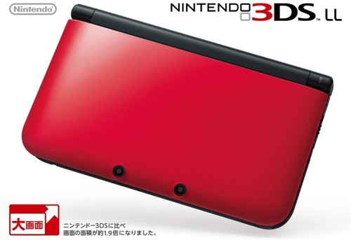 Nintendo 3ds rouge noir - rouge,