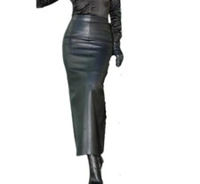 Jupe Longue Femme Zafy Leather
