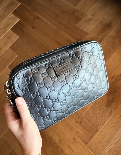 Sacoche gucci cuir noir - sacoche, en