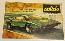 1969 SOLIDO Catalog * - Nice Condition.
