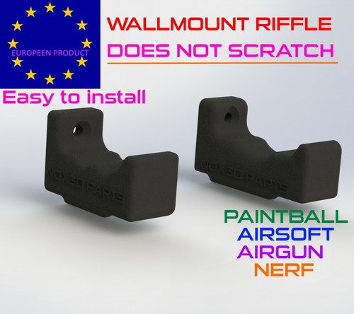 Wallmount riffle airgun - airgun, nerf