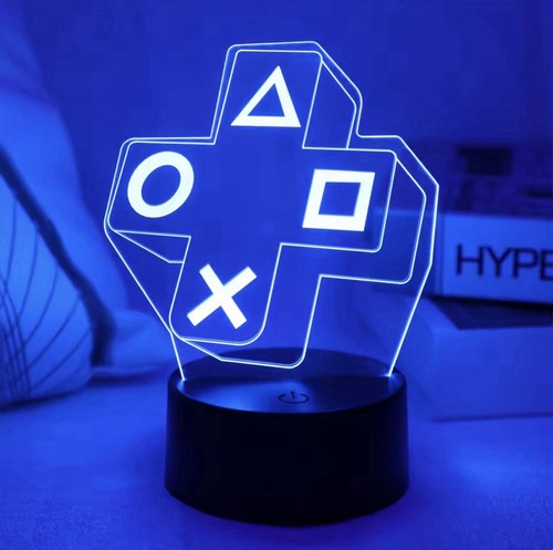 Lampe led gaming veilleuse - lampe, 3d