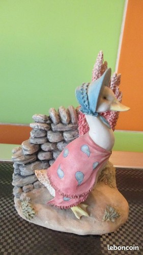 Figurine beatrix potter jemima - beatrix,