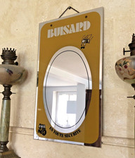 Rare Antique Buzzard Advertising Mirror: A Timeless Classic