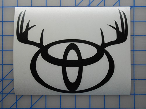 Autocollant emblème antlers - autocollant,