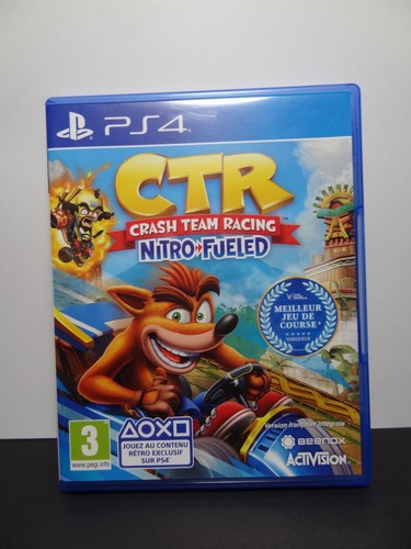 Jeu ctr crash - ctr, team