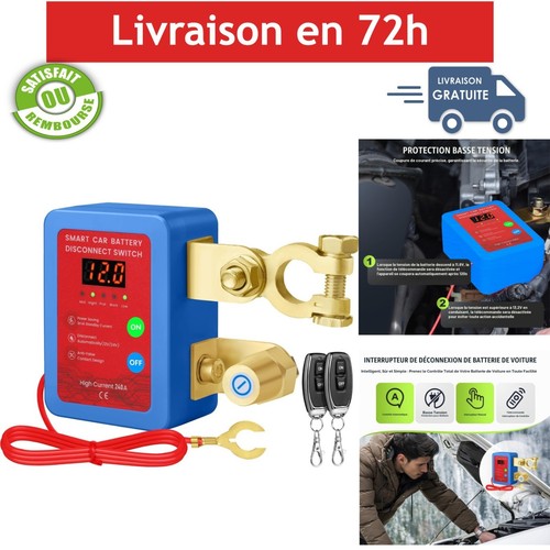 Coupe circuit batterie 12v - coupe-circuit,
