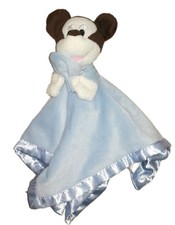 Doudou plat Mickey bleu