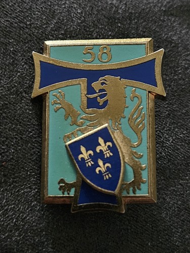 Insigne militaire 58e - insigne,
