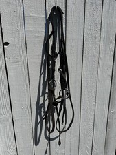 WellFleet Jumping Snaffle Bridle, Sprenger KK  Aurigan Bit, Kriss Rubber Reins