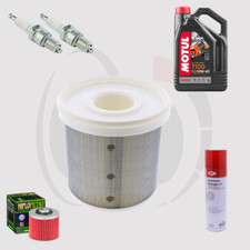 Kit Entretien Premium YAMAHA XV 535 Virago DX de 2001 à 2003 Huile MOTUL 7100 10