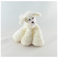 Doudou Chien caniche Blanc