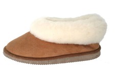 Chaussons fourrés 100% mouton