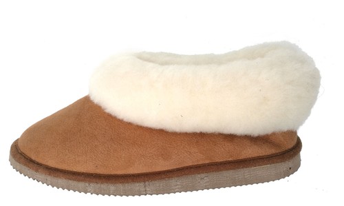 Chaussons fourrés 100 - %, mouton