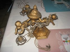 ancien lustre 3 putti