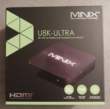 MINIX U8K Android Media AI Box 8K UHD Android Tv Box 8GB LPDDR4 RAM KODI