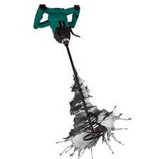 VONROC Mélangeur 1200W Peinture Ciment Soft Start
