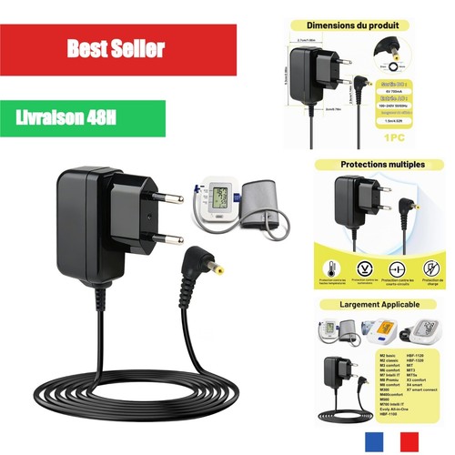 Chargeur pour tensiomètre - 6v,