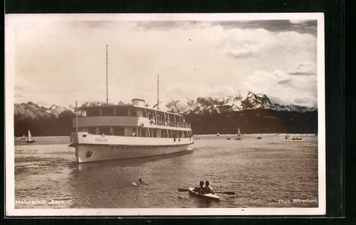 Bateau moteur bavière - bateau, à