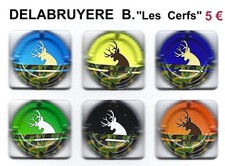 CAPSULES  de  CHAMPAGNE  DELABRUYERE Benoit  "Les  Cerfs"