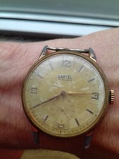 CARTEL 322 BIG SUBSECONDS HAND-WINDING VINTAGE 50's WATCH WATCH WATCH WATCH SWISS MADE WATCH