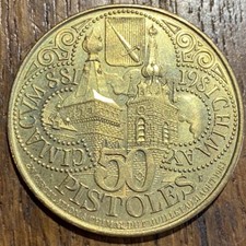 JETON CHIMAY 50 PISTOLES (952)