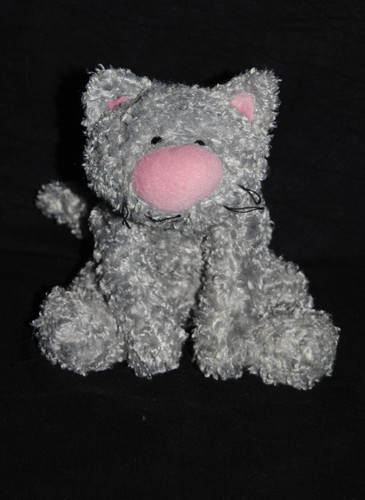 Doudou chat gris anna club - chat,