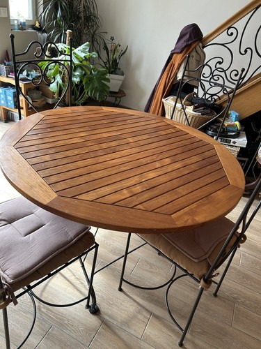 Table ronde salle - table, manger