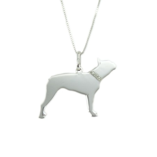 Collier pendentif race - race, boston