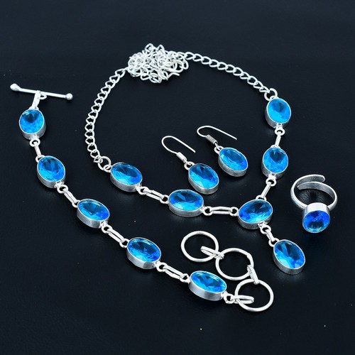 Ensemble bijoux ovales - de,