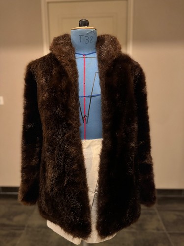 Manteau court fourrure - manteau,