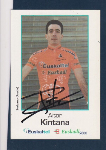 Cyclisme carte cycliste aitor - cyclisme,