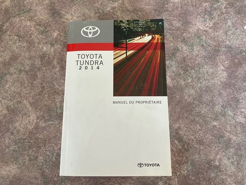 Toyota tundra 2014 manuel - -,