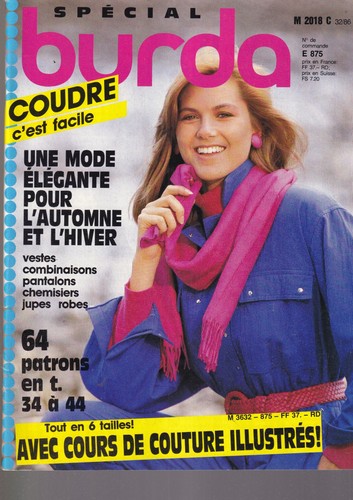 Burda 2018 mode elegante - n°2018,