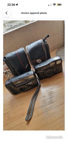 Lors deux appareils photo