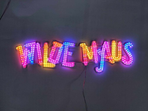 Enseigne lumineuse pour wilde - enseigne,