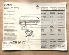 ✅Manuale di istruzioni Console Sony Playstation 2 SCPH-39004 ITA NL PT Notice