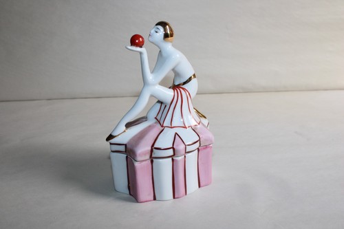 Bonbonnière art déco - bonbonnière, en