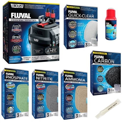 Fluval 107 canister - fluval, filter