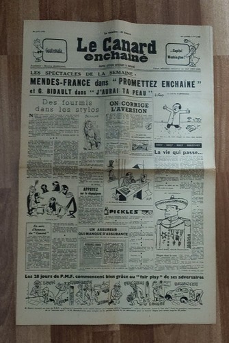 Canard enchainé 1758 du - le, n°1758