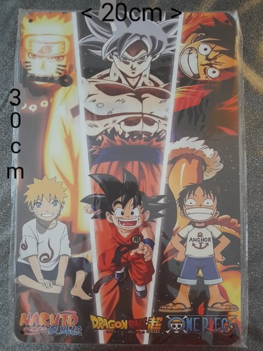 Plaque metal manga naruto - manga,