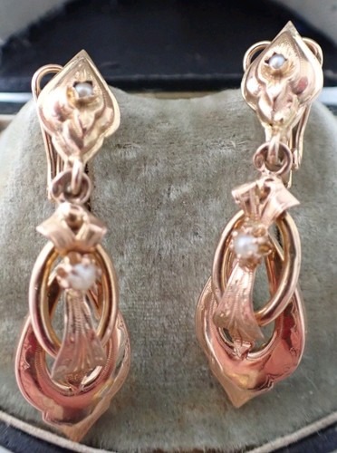 Anciennes boucles oreilles - anciennes,