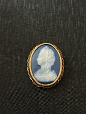 BROCHE ANTIQUE PORTRAIT FEMME