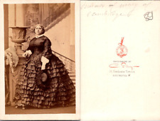 Camille Silvy, London, Princess Mary of Cambridge, Duchess of Teck, circa 1