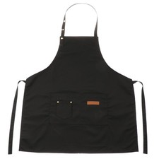 Tablier à bavette en coton